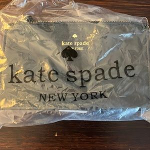 Kate Spade (faux) brand new black wristlet wallet